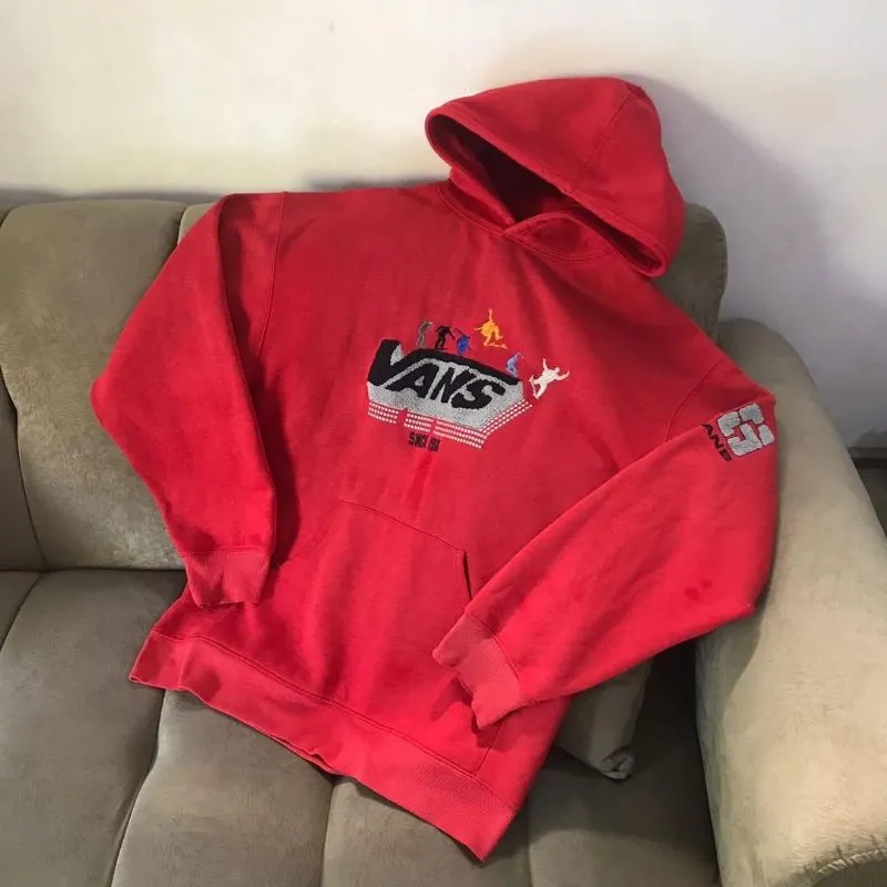 Vans Vintage Skater Sweater Pria red photo 1