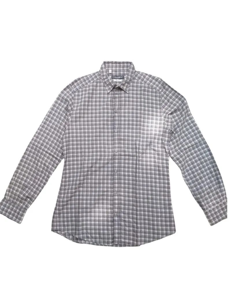 Dolce & Gabbana Vintage Casual Casual shirt Pria gray photo 1