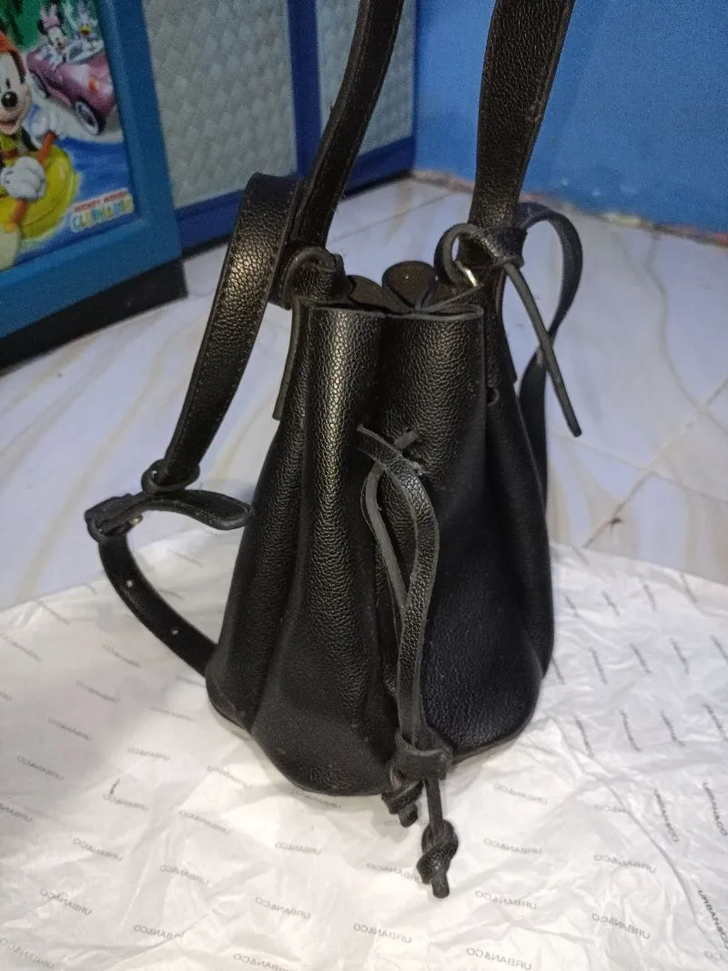 Minimalist Casual Handbag Wanita black photo 1