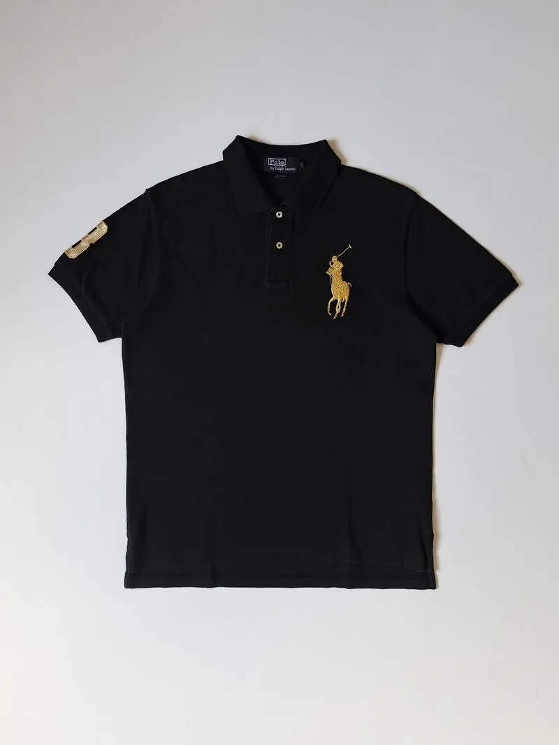 Polo Ralph Lauren Luxury Casual Polo shirt Pria black photo 1