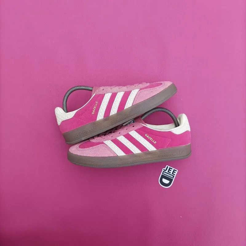 Adidas Streetwear Casual Sneakers Wanita white pink photo 1