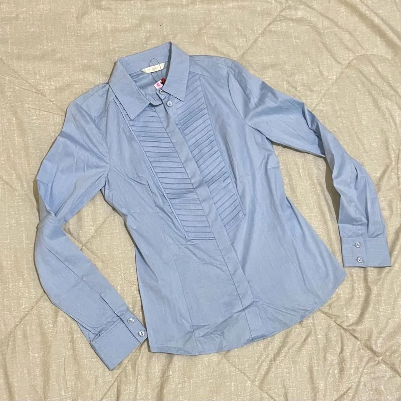 Casual Shirt Wanita blue photo 1