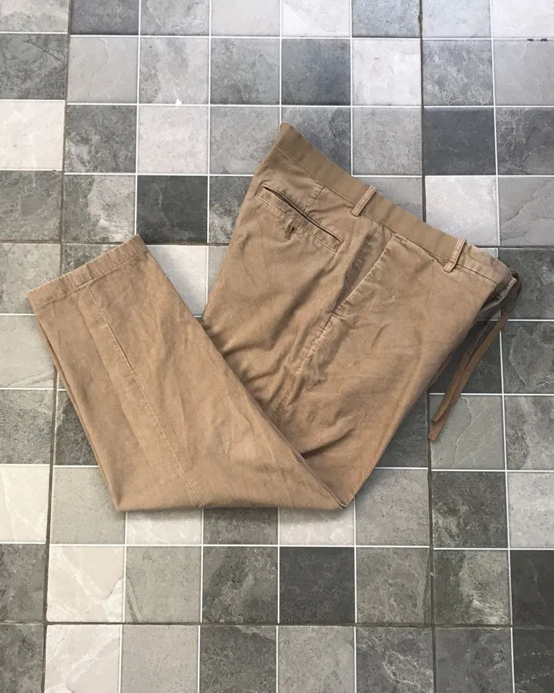 Uniqlo Vintage Casual Casual pants Pria tan photo 1