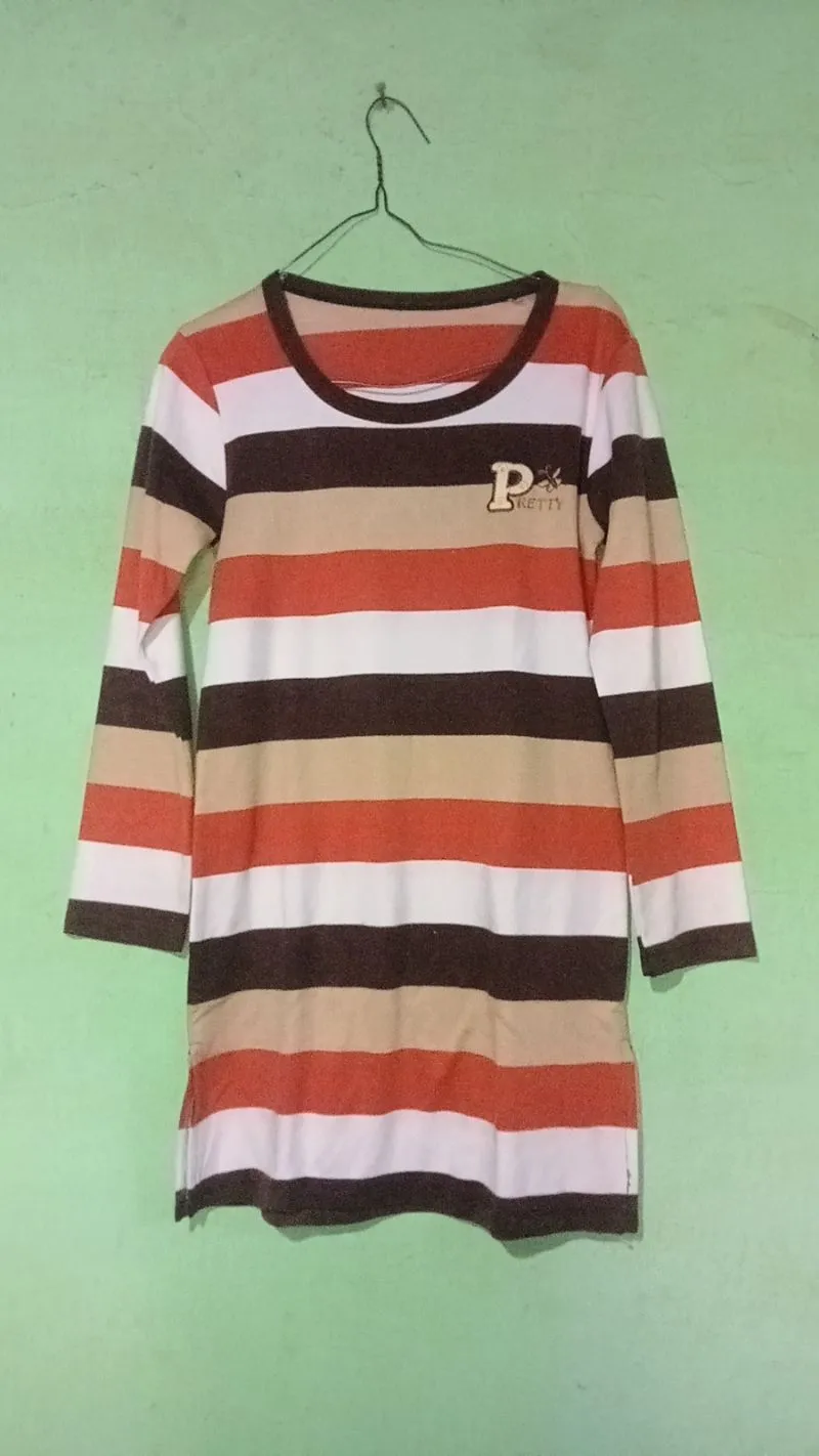 Casual T-shirt Wanita multicolor photo 1