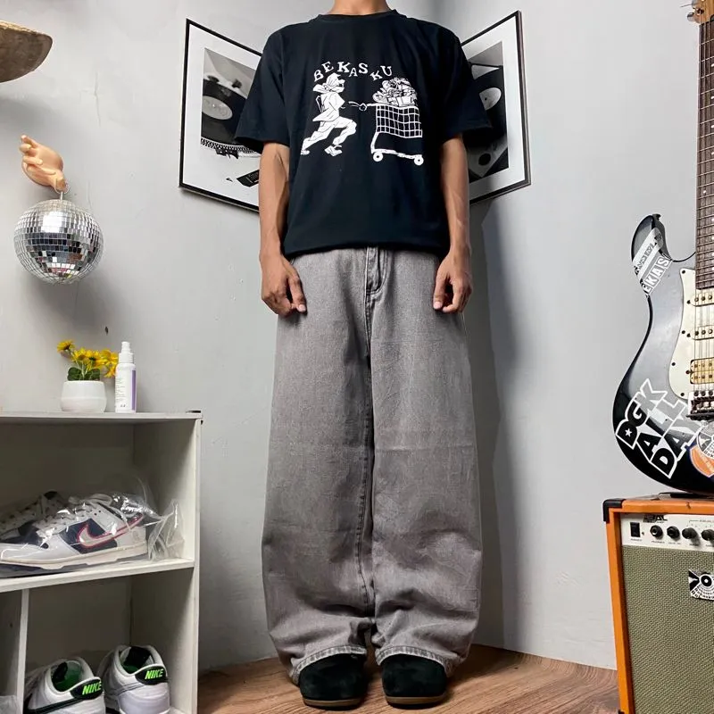 Vintage Y2K Jeans Pria gray photo 1