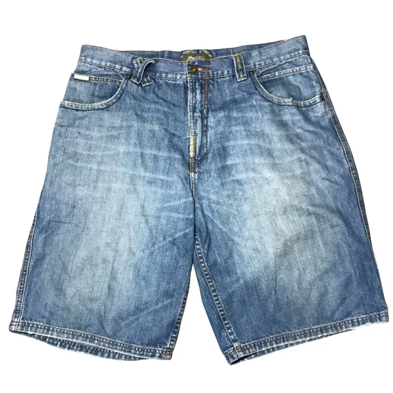 Streetwear Y2K Jeans Pria blue photo 1