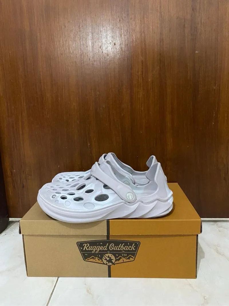 Streetwear Y2K Sandals & slide Pria white gray photo 1
