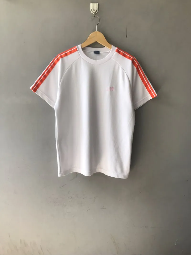 Asics Minimalist Casual T-shirt Pria orange white photo 1