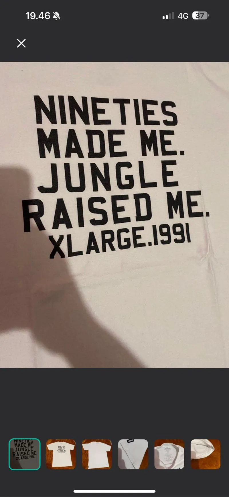 XLARGE Streetwear T-shirt Pria white photo 1