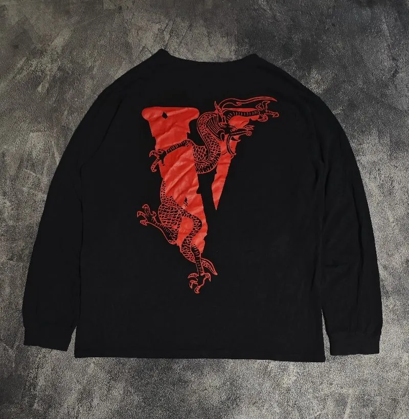 Streetwear Luxury T-shirt Pria black photo 1