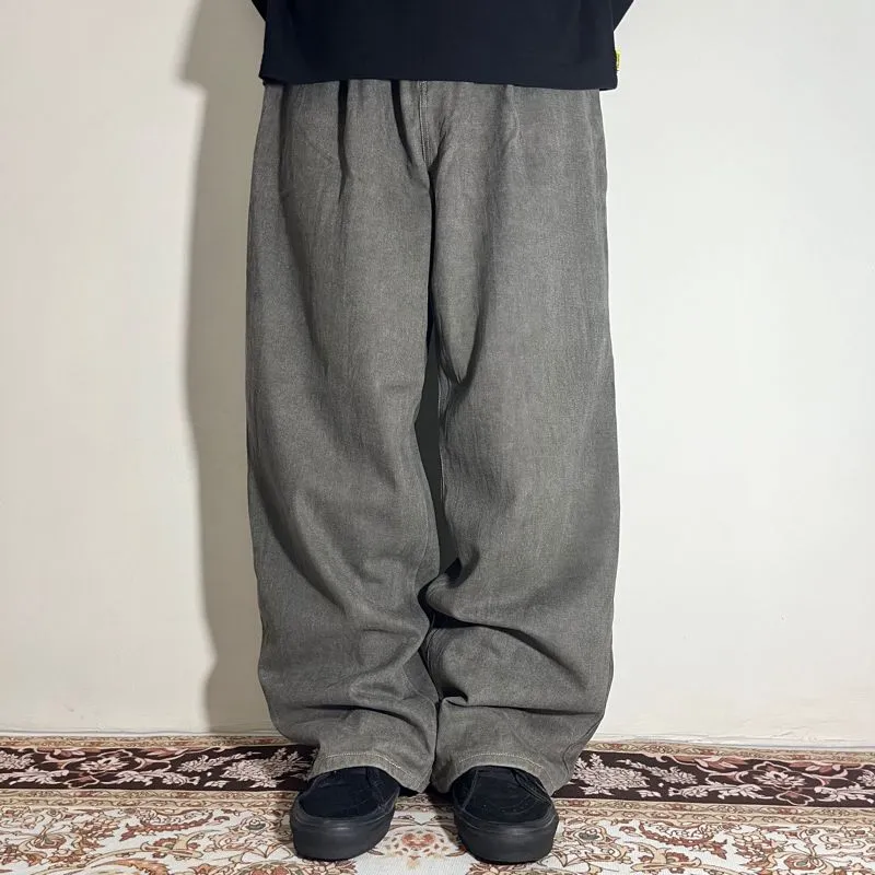 Streetwear Skater Jeans Pria green photo 1