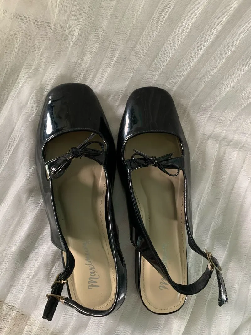 Vintage Flat Wanita black photo 1