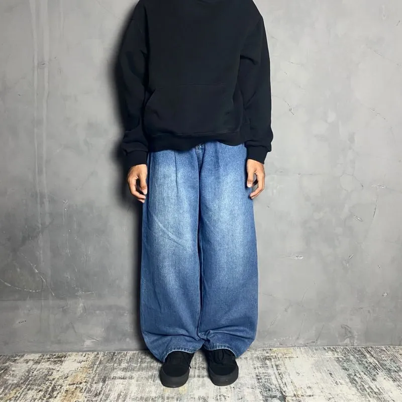 Y2K Casual Jeans Pria blue photo 1