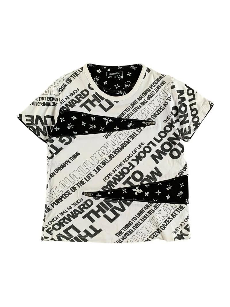 Japanese brand Y2K Grunge T-shirt Pria white photo 1