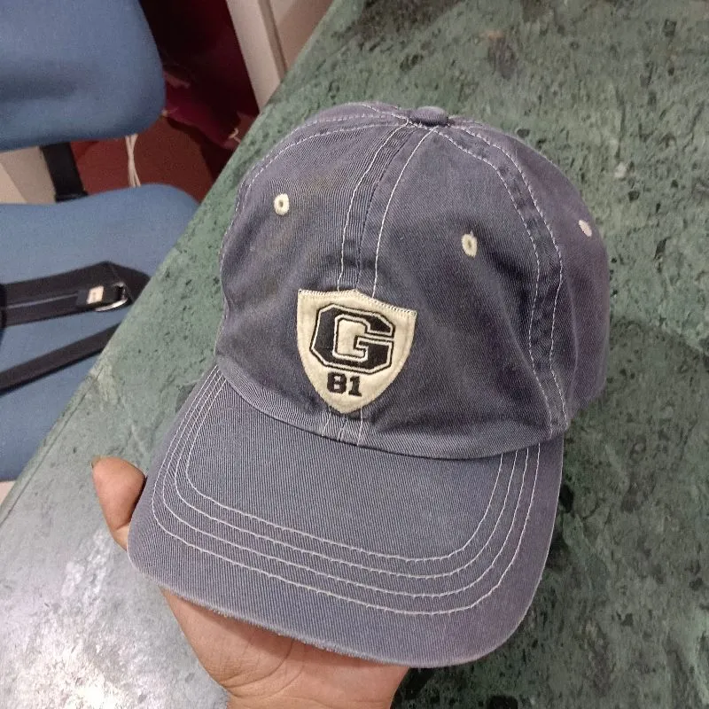 Guess Vintage Casual Hat Pria blue photo 1