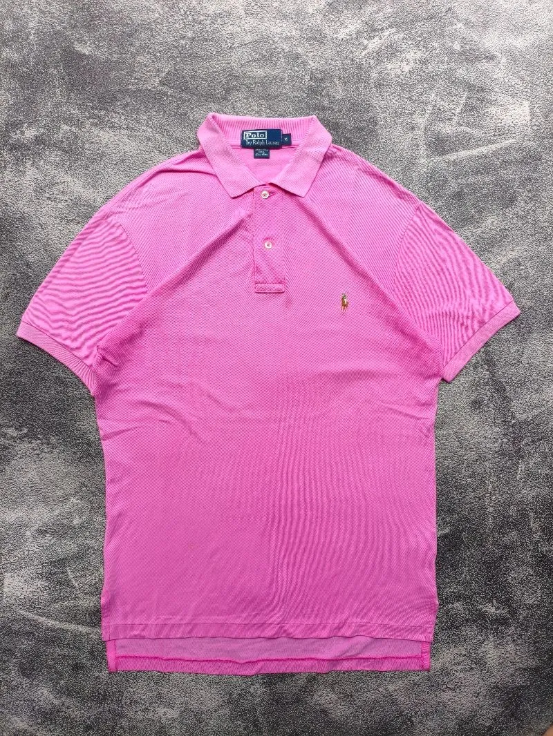 Polo Ralph Lauren Minimalist Casual Shirt Wanita pink photo 1