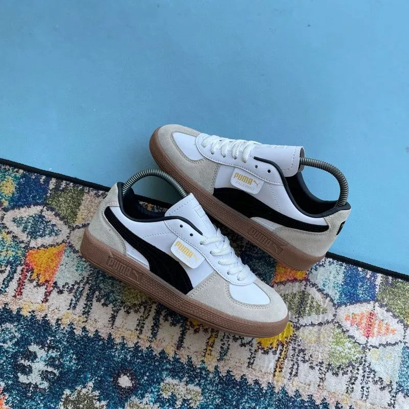 Puma Indie Casual Sneakers Wanita white black photo 1