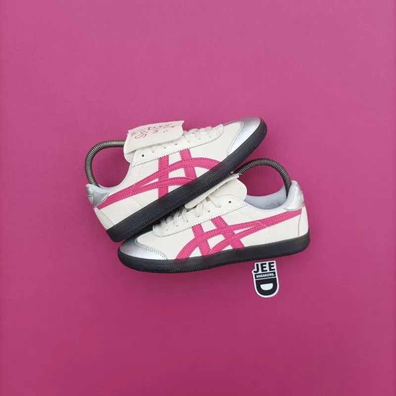 Onitsuka Tiger Streetwear Casual Sneakers Wanita cream pink photo 1