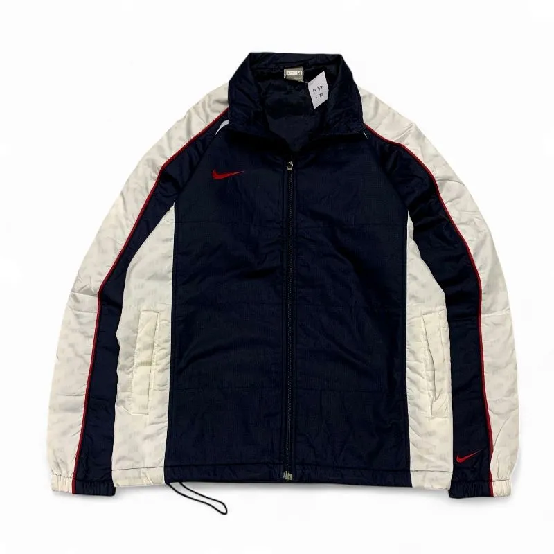 Nike Sportswear Casual Windbreaker Pria white black photo 1