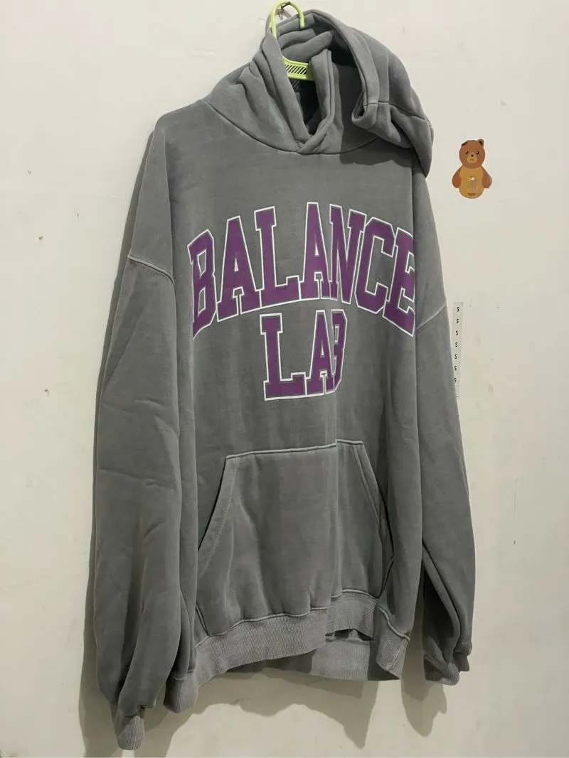 Streetwear Hoody Pria gray photo 1