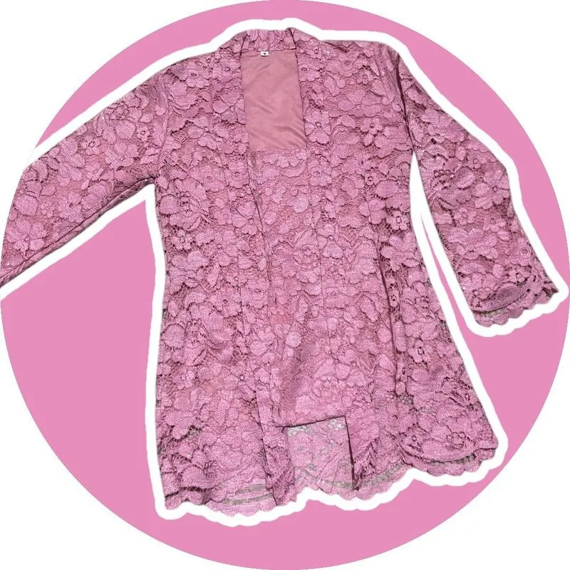 Casual Kebaya Wanita pink photo 1