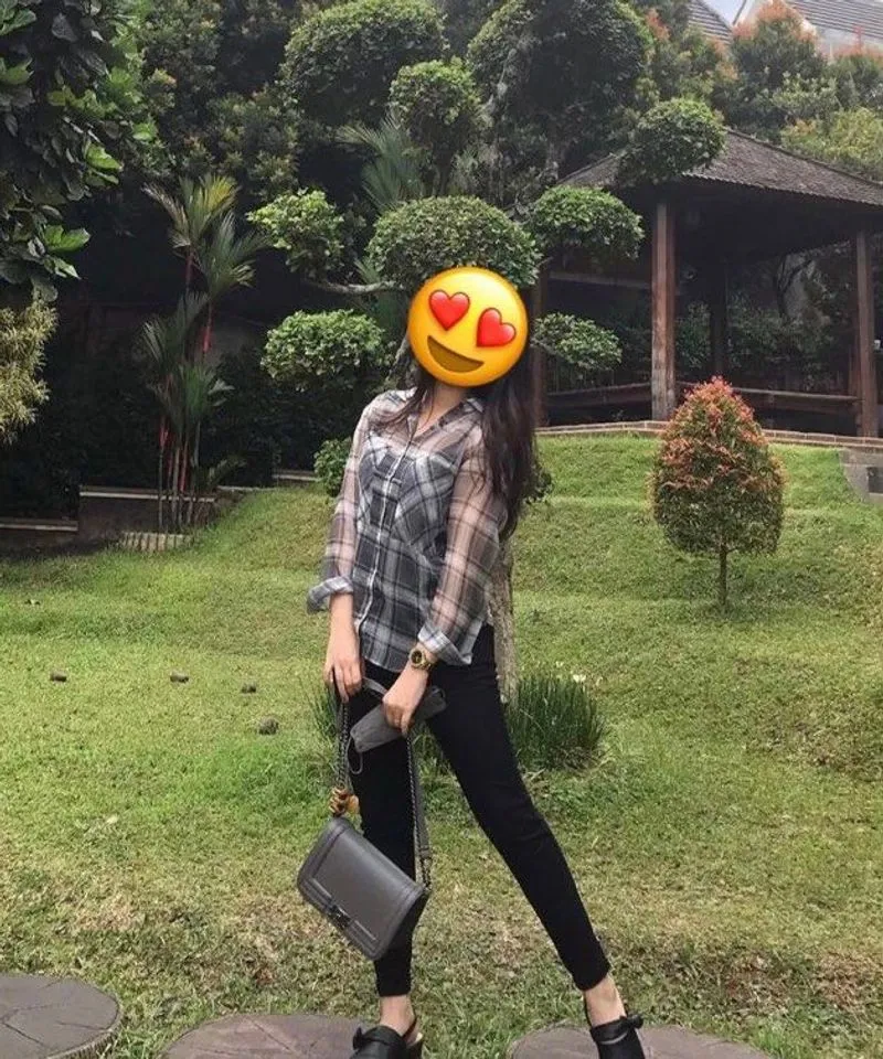 Streetwear Shirt Wanita gray photo 1