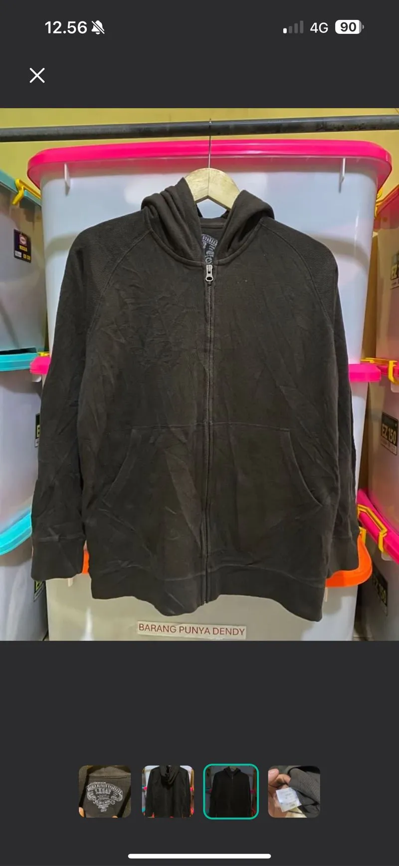 Japanese brand Streetwear Hoody Pria green photo 1