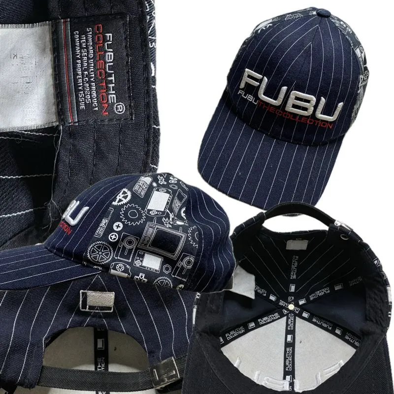 FUBU Streetwear Casual Hat Pria blue photo 1