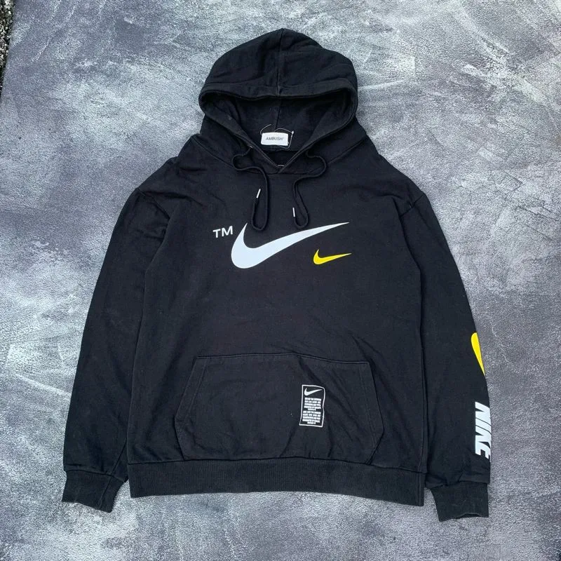 Nike Streetwear Sportswear Hoody Pria black photo 1