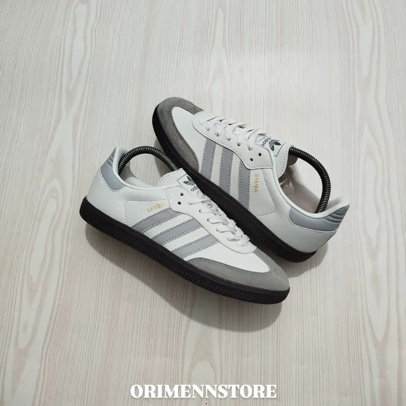 Adidas Casual Sneakers Wanita white gray photo 1