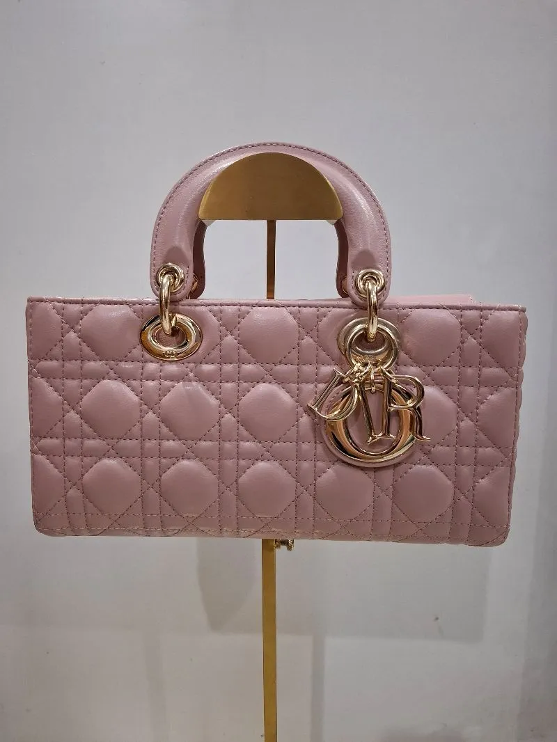 Dior Vintage Handbag Wanita pink photo 1