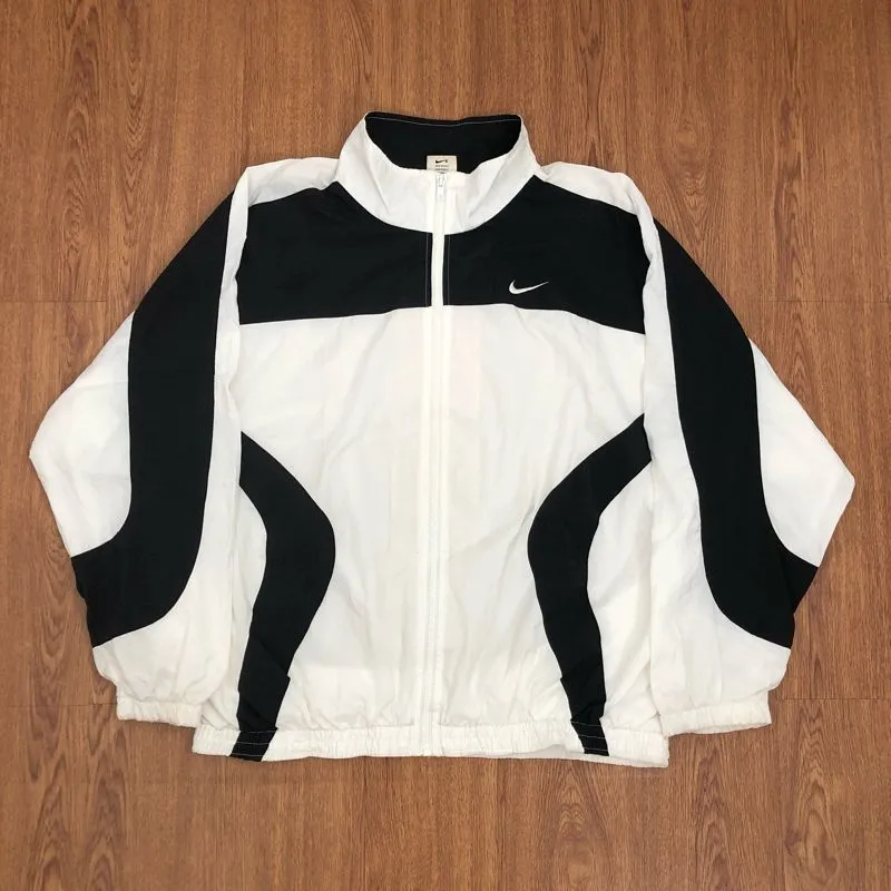Nike Vintage Y2K Track jacket Pria white black photo 1