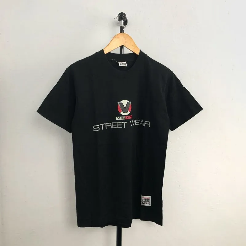 Vision Street Wear Streetwear Y2K T-shirt Pria black photo 1