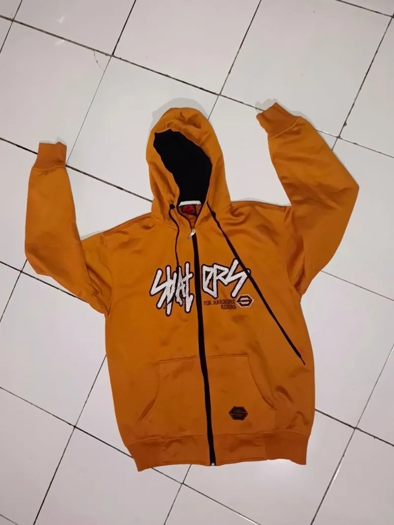 Streetwear Hoody Wanita orange photo 1