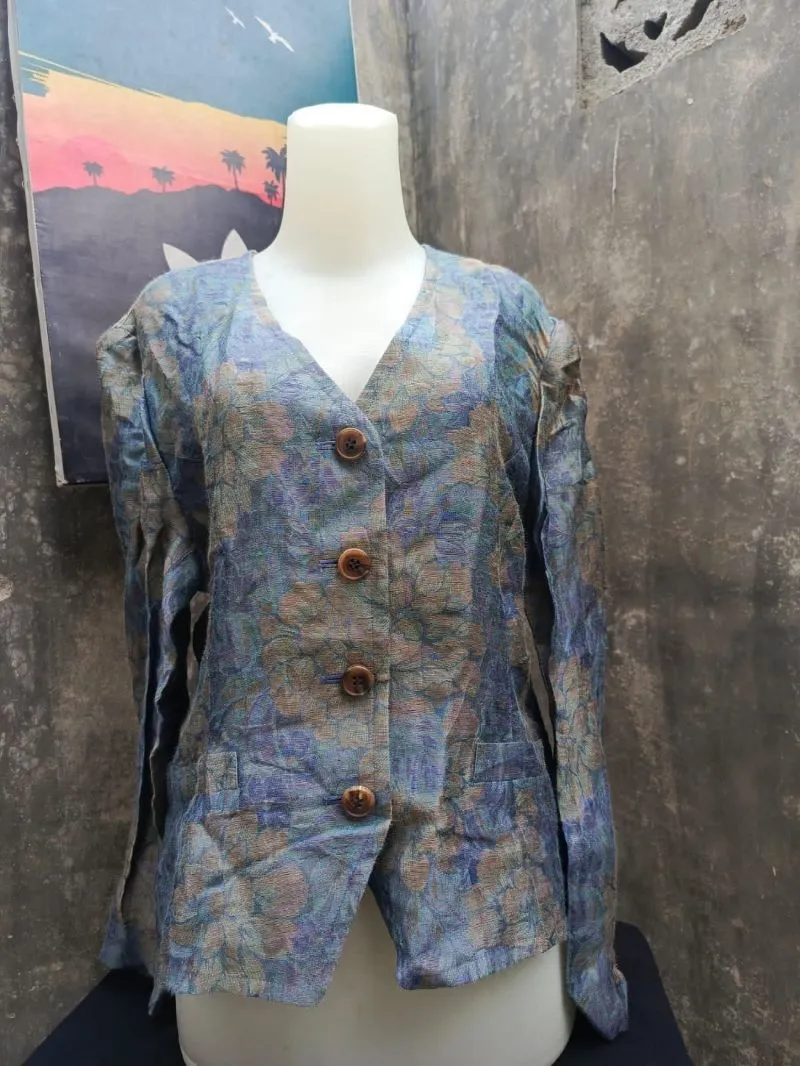 Luxury Casual Blazer Wanita multicolor photo 1