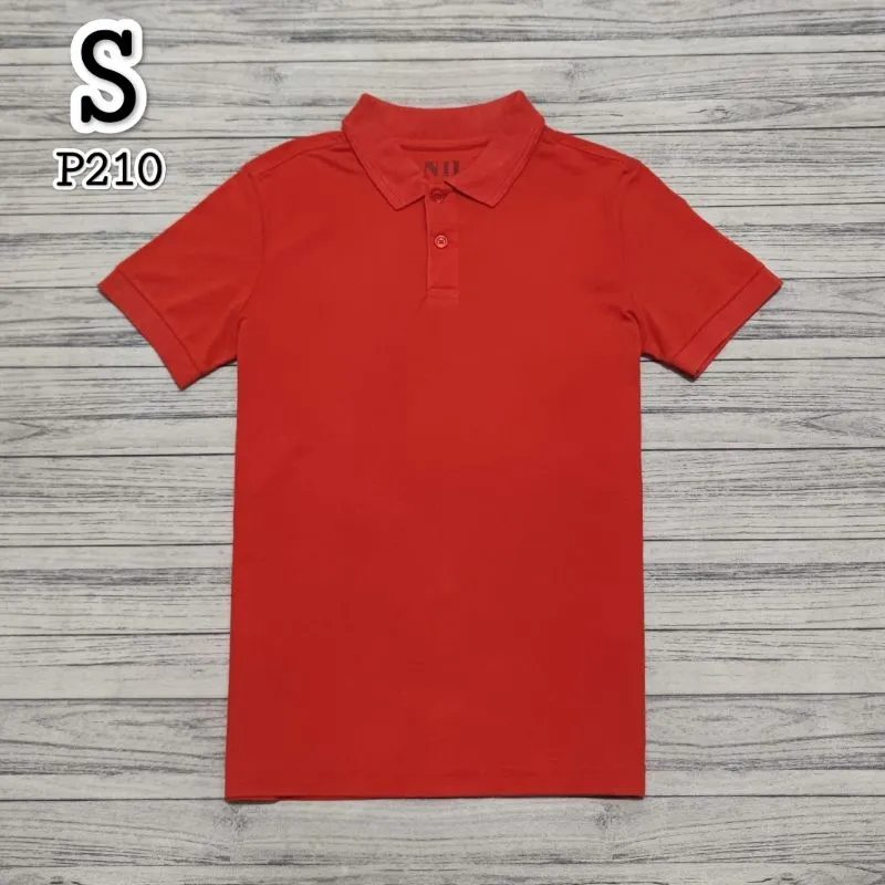 NII Casual Polo shirt Pria orange photo 1
