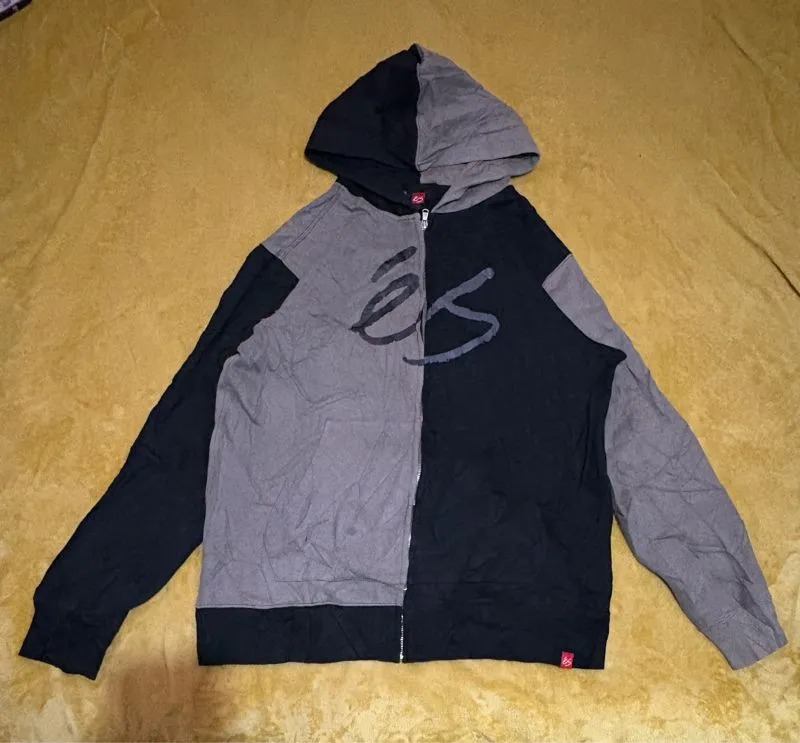 SWEATSHIRT ÉS MAIN COLOR BLOCKED ZIP HOODIE (ES SKATEBOARD) photo 1