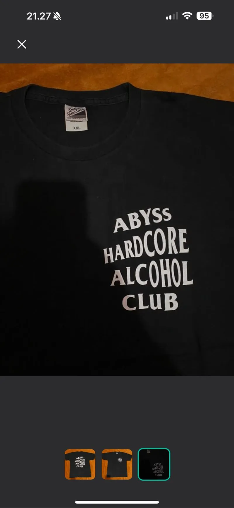 Abyss Hardcore Alcohol Club T Shirt photo 1