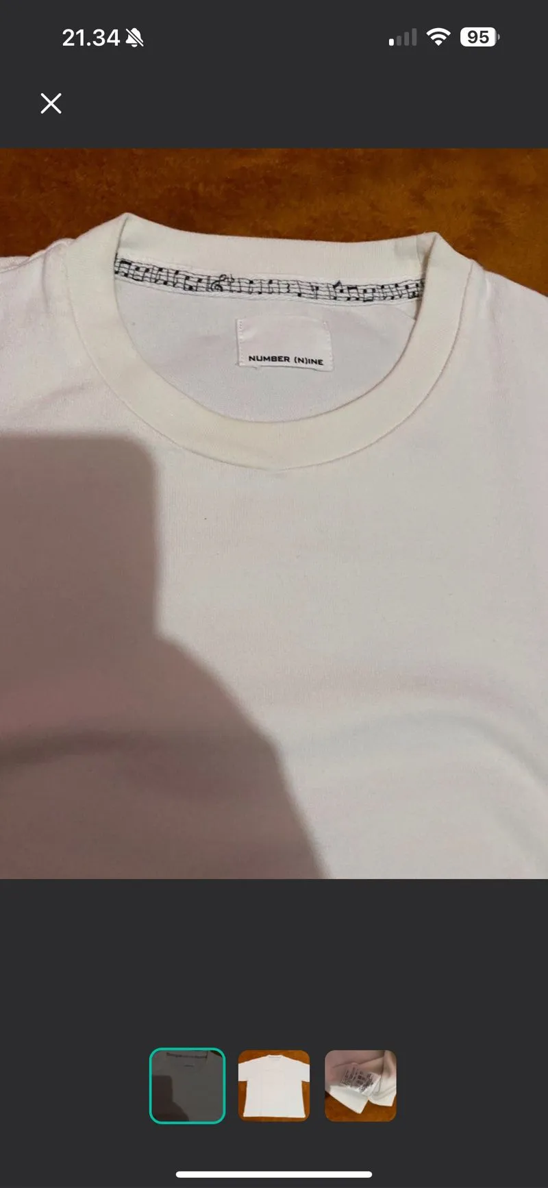 Number (N)ine T Shirt photo 1
