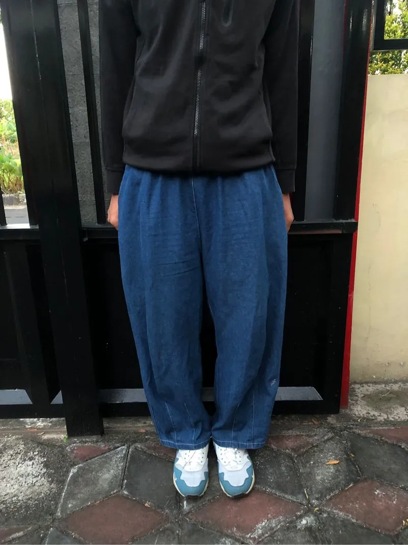 Streetwear Y2K Sweatpants & Joggers Pria blue photo 1
