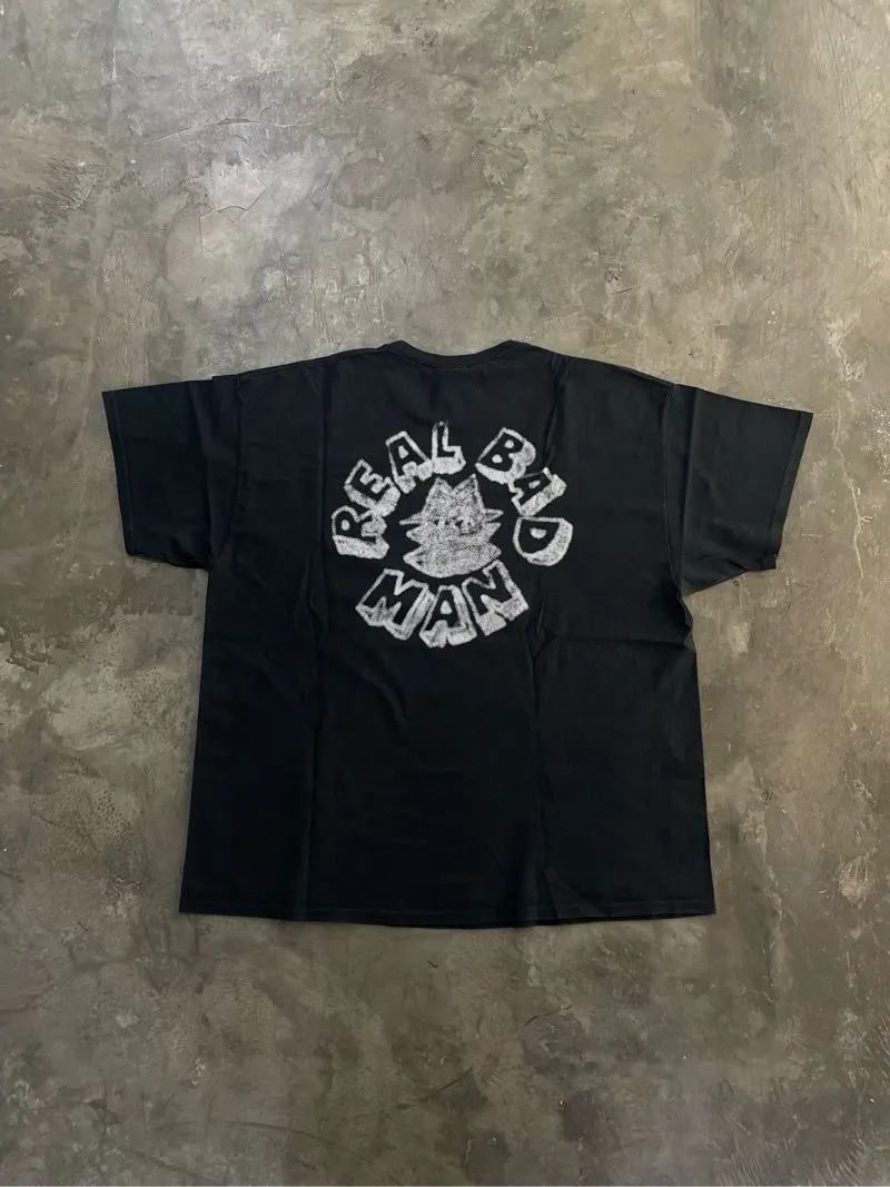 Streetwear Y2K T-shirt Pria black photo 1