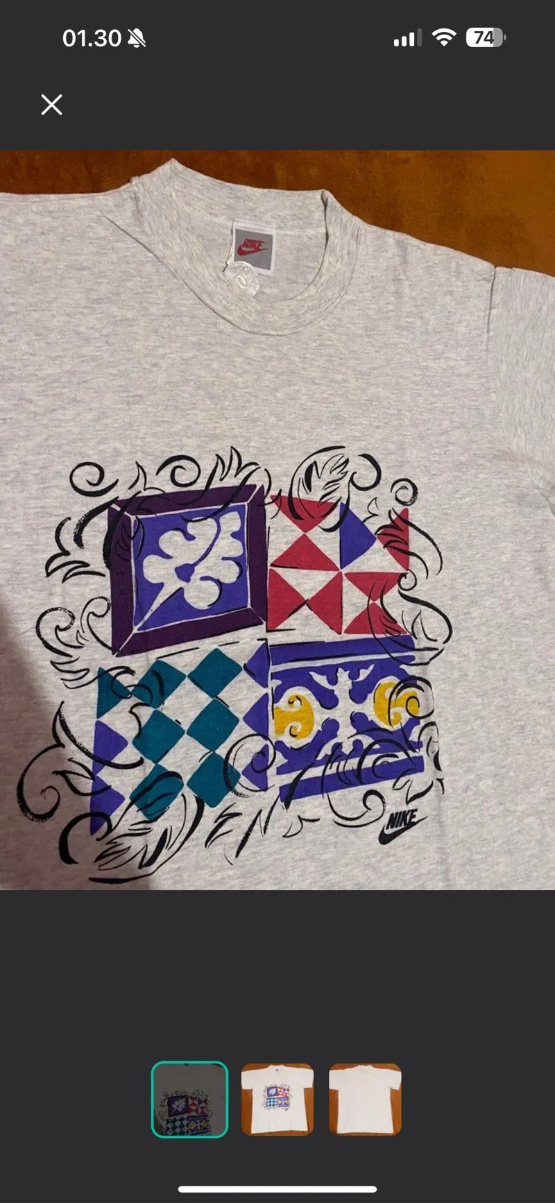 Vintage 80's Nike Tee photo 1