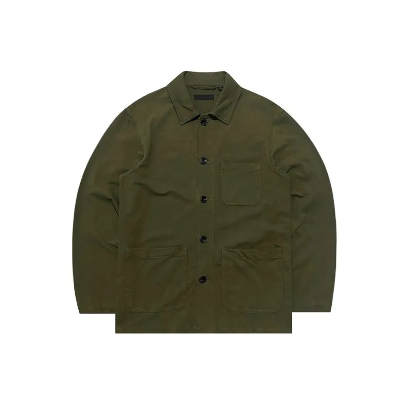 Uniqlo Casual Windbreaker Pria green photo 1