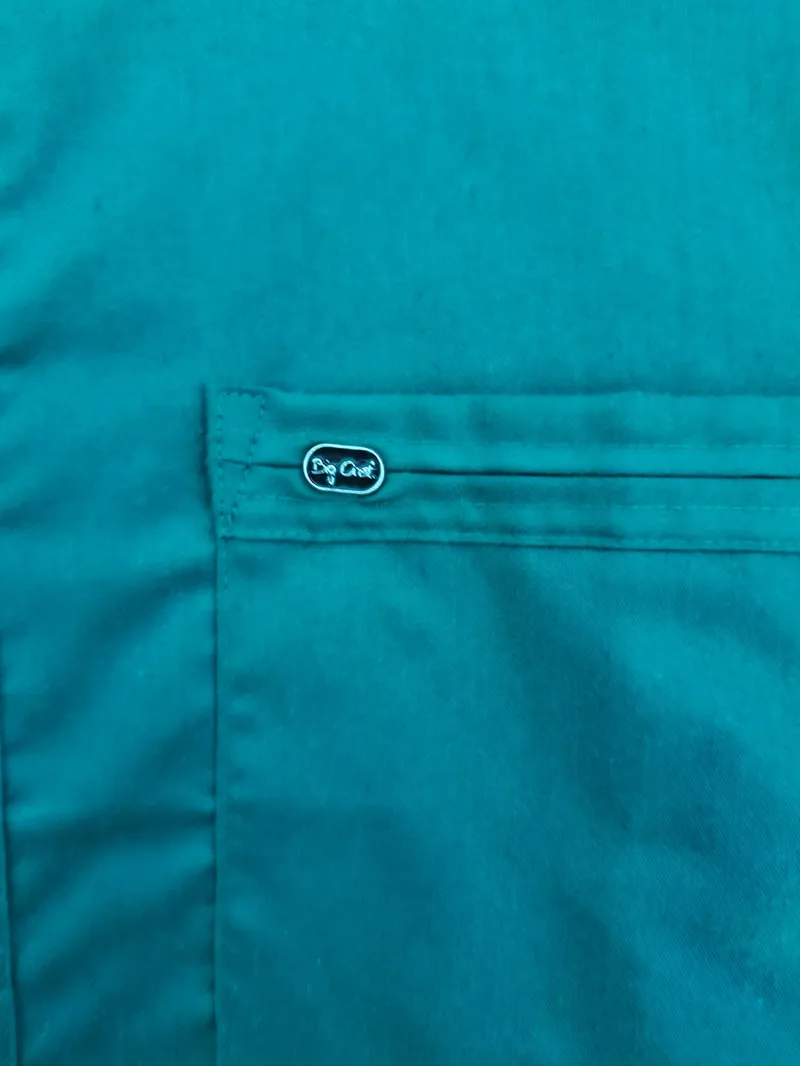 Casual Muslim Formal shirt Pria green photo 1