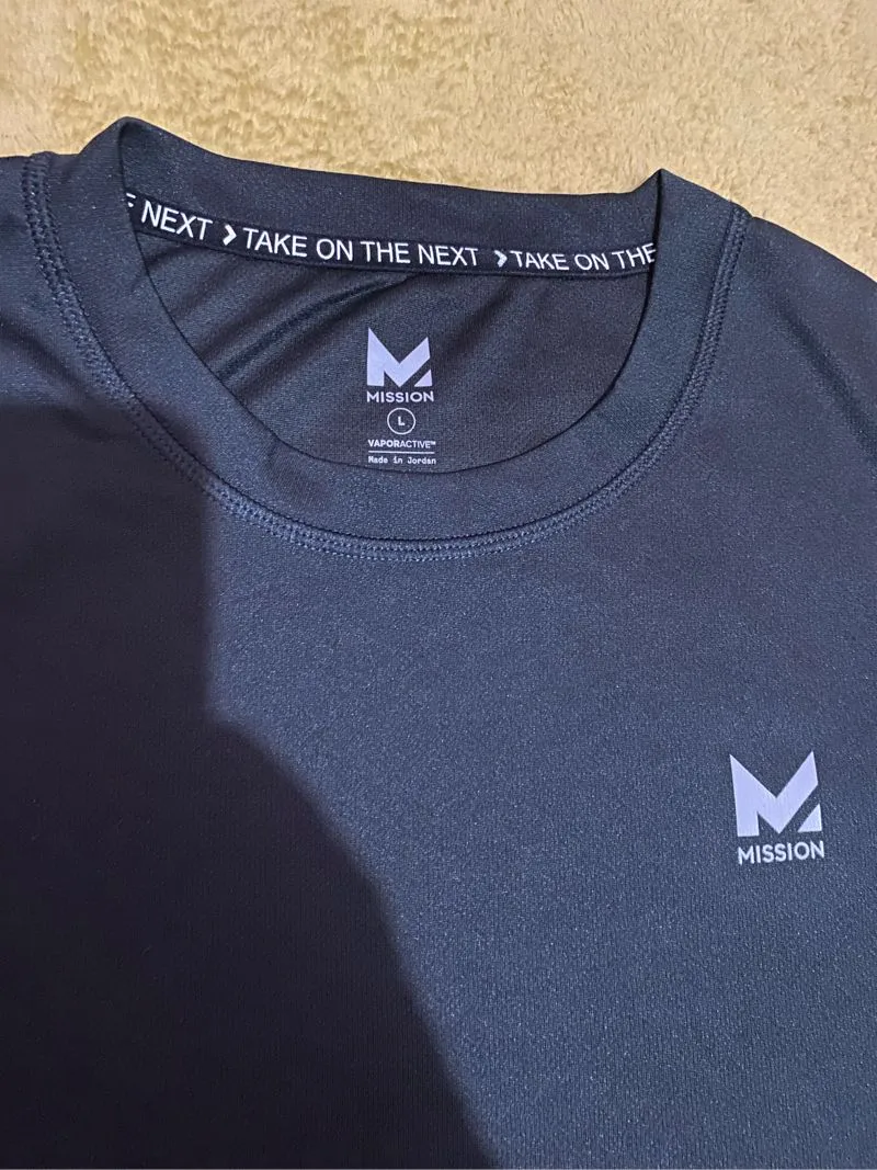 MISSION Vapor Active Training T Shirt Men's Fitness photo 1