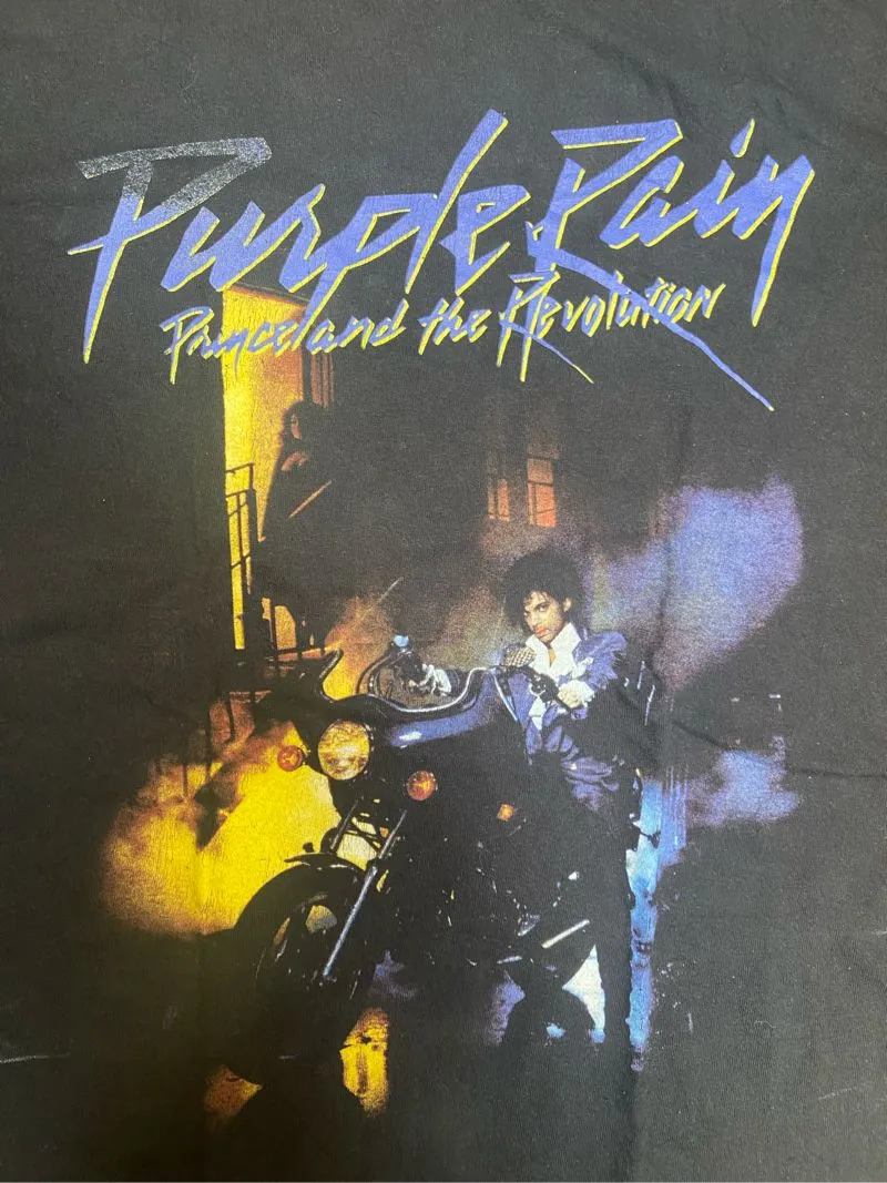 PRINCE Purple Rain tshirt photo 1