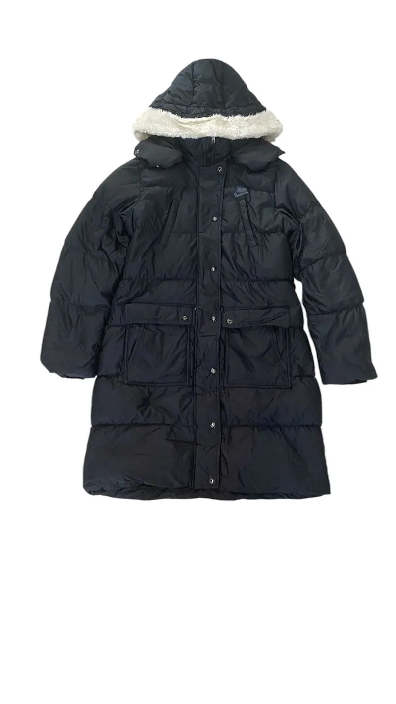 Coat Nike down hooded jacket  photo 1