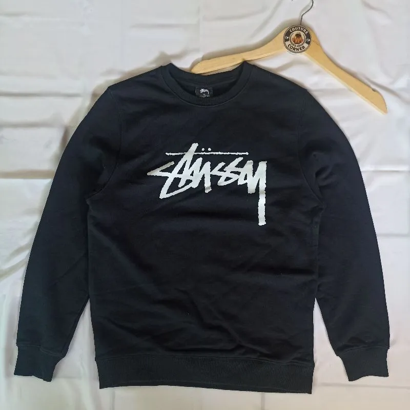 Stussy Casual Sweater Pria black photo 1