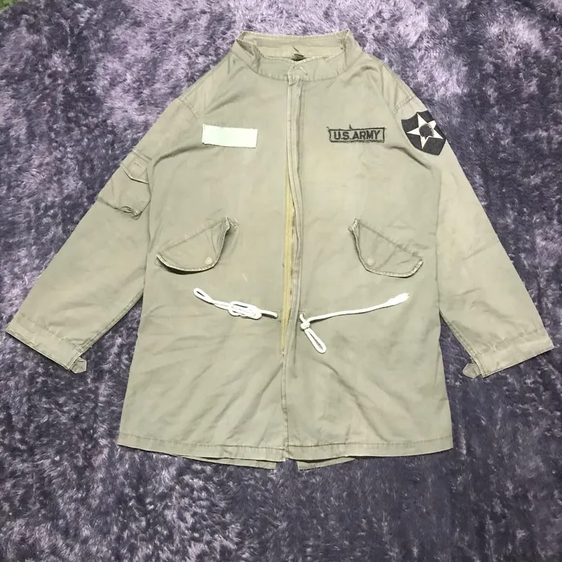 Casual Parka Pria green photo 1