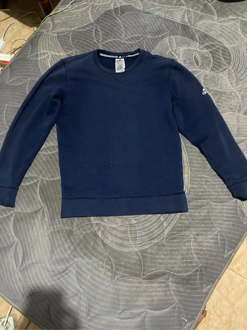Adidas Casual Sweatshirt Pria navy photo 1